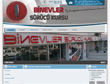 Tablet Screenshot of binevlersurucukursu.com